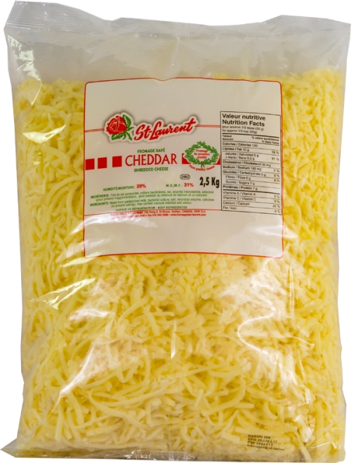 St-Laurent cheddar blanc râpé