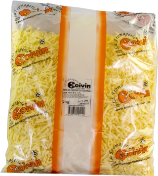 Boivin cheddar râpé