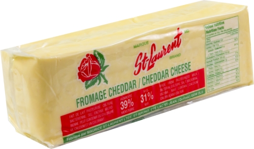 St-Laurent cheddar en meule